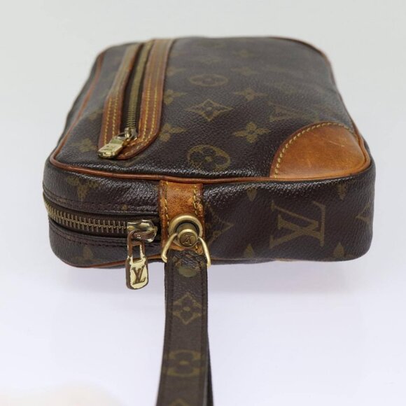 LOUIS VUITTON Monogram Marly Dragonne GM Clutch Bag - Picture 4 of 16